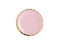 Miniatyrbild 1 av 4: 6 papperstallrikar pastellrosa (18 cm) - Yummy