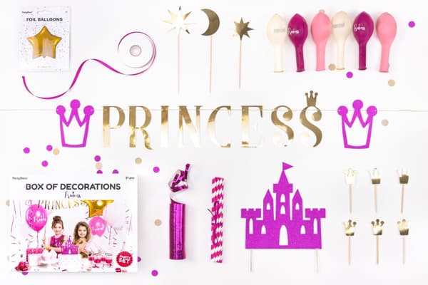 Prinsessa juhlakoristepaketti - Princess