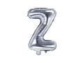 Miniatyrbild 1 av 2: Folieballong bokstav Z silver (35 cm)