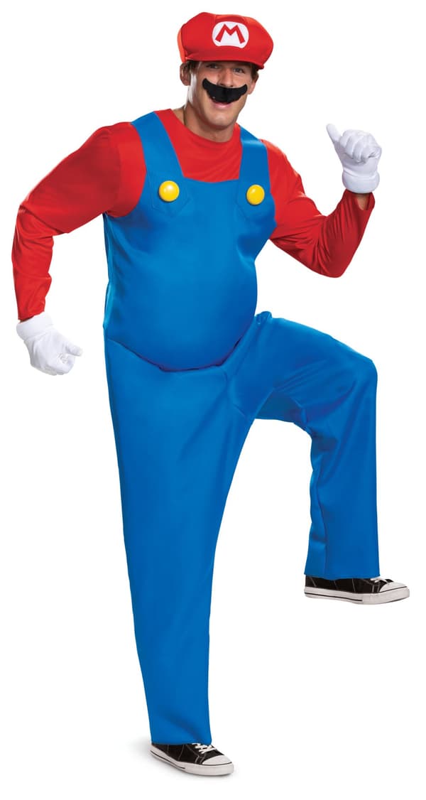 Prestisje Mario Bros kostyme til menn
