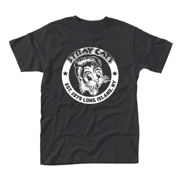 T-shirt Stray Cats Est 1979 vuxen