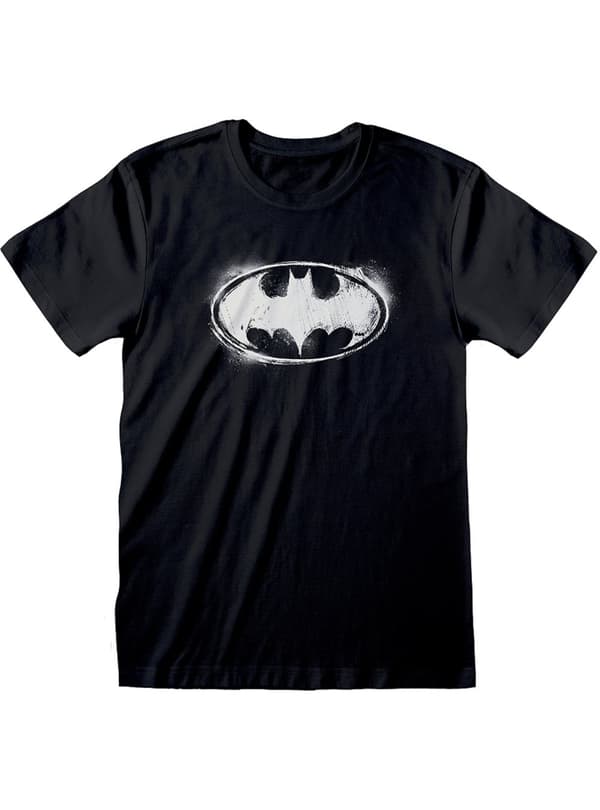 logga Batman T-shirt för honom svart - DC Comics