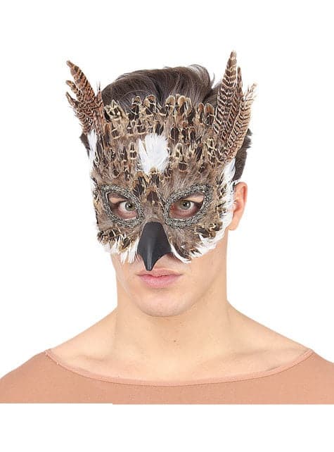 Venetiansk ugle maske til voksne