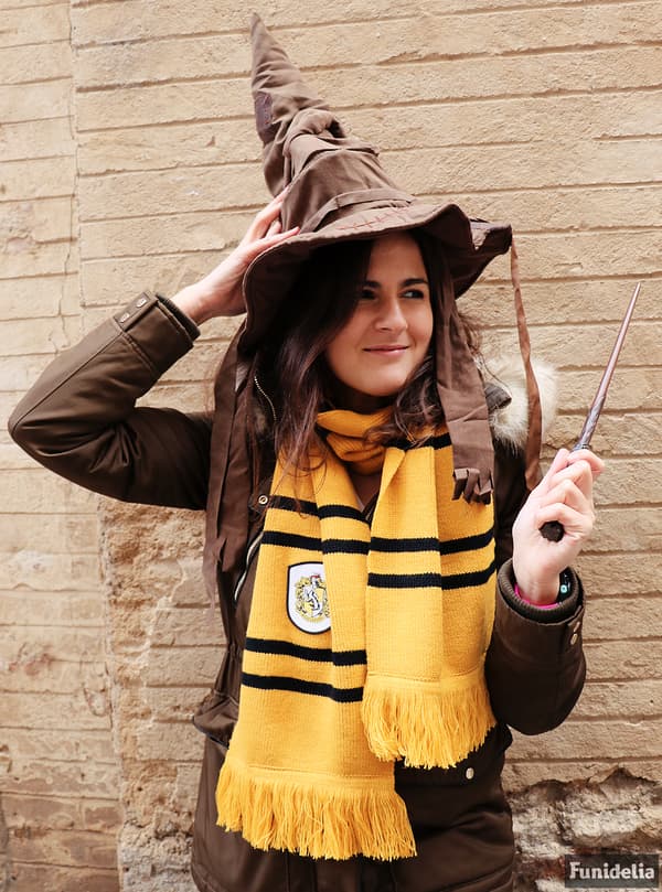 Hufflepuff tørklæde (Officiel Samler replika) - Harry Potter