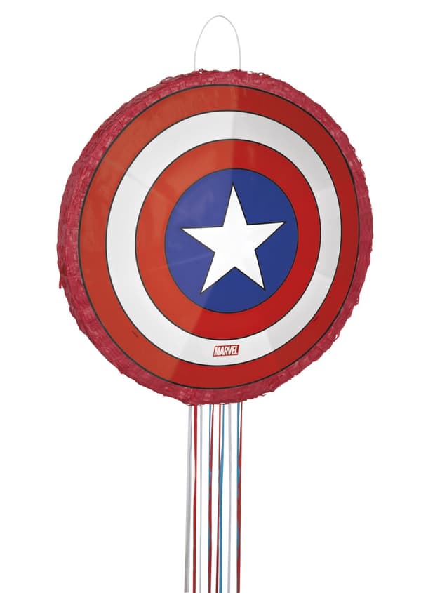 Kaptajn Amerika skjold pinata