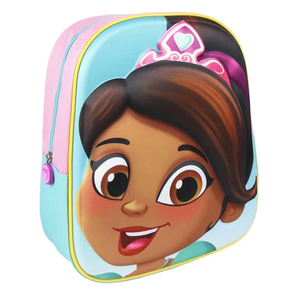 Ryggsäck Nella the Princess Knight 3D för barn