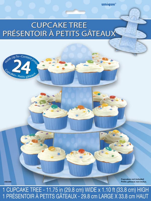 Cupcakeställning stor blå