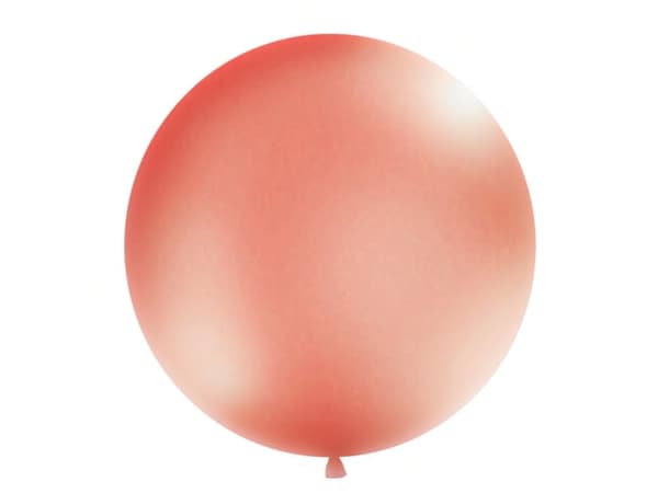 Kæmpe ballon i pastelguld