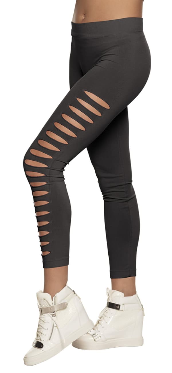 Sorte ballerina leggings til kvinder