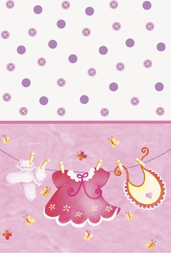Duk It's a girl - Clothesline Baby Shower