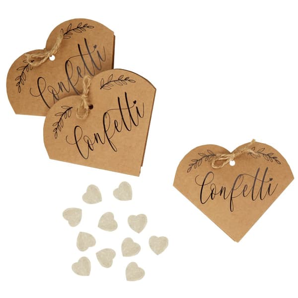 20 gave konfettiæsker - Hearts & Krafts