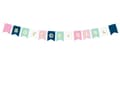 Miniatyrbilde 1 av 4: "Boy or Girl" Banner i Pastellfarger