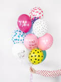 Miniatyrbillede 2 af 2: 6 latexballoner med enhjørning (30 cm) - Unicorn Collection