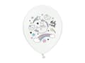 Miniatyrbillede 1 af 2: 6 latexballoner med enhjørning (30 cm) - Unicorn Collection