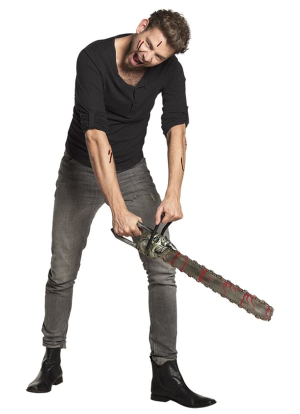 Såg med blodstänk vuxen