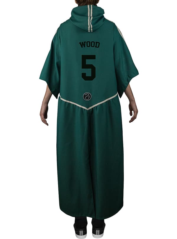 Robe Harry Potter Slytherin Quidditch för barn (officiell replika Collectors)