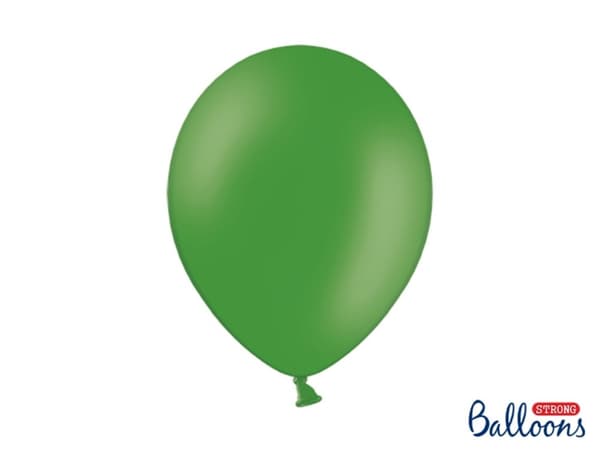 10 ekstra stærke balloner i smaragdgrøn (30 cm)
