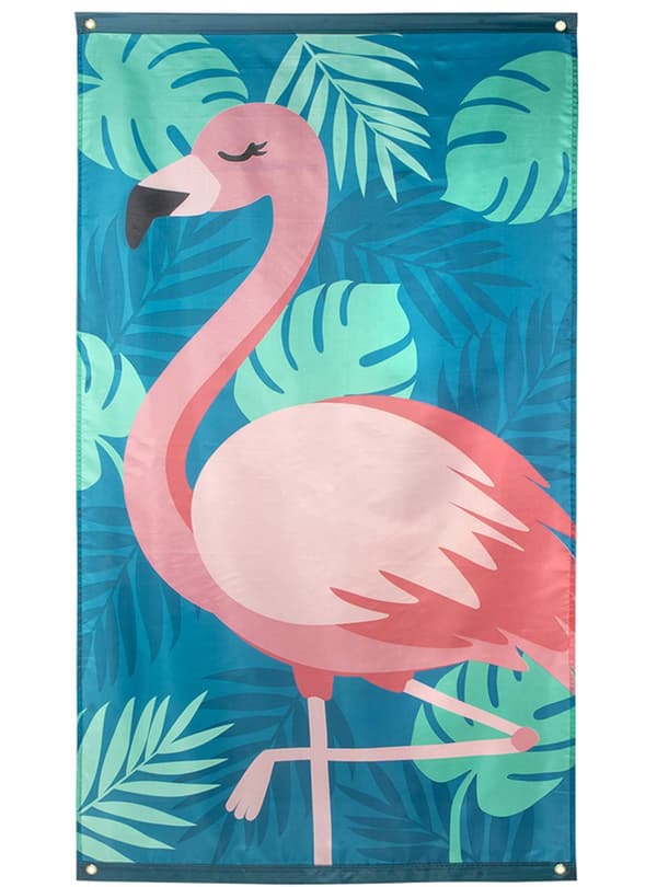 Flamingo flagg i Rosa - Flamingo Fest