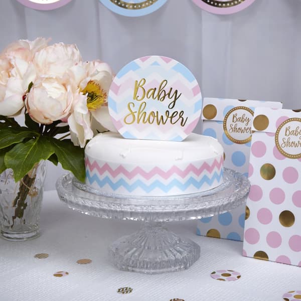 "Baby Shower" kakedekorasjon - Pattern Works
