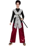 Miniatyrbillede 3 af 3: Samurai kostume til kvinder