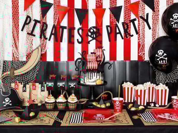 "Pirates Party" guirlande med kranier - Pirates Party