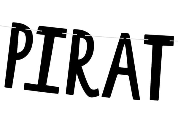 "Pirates Party" guirlande med kranier - Pirates Party