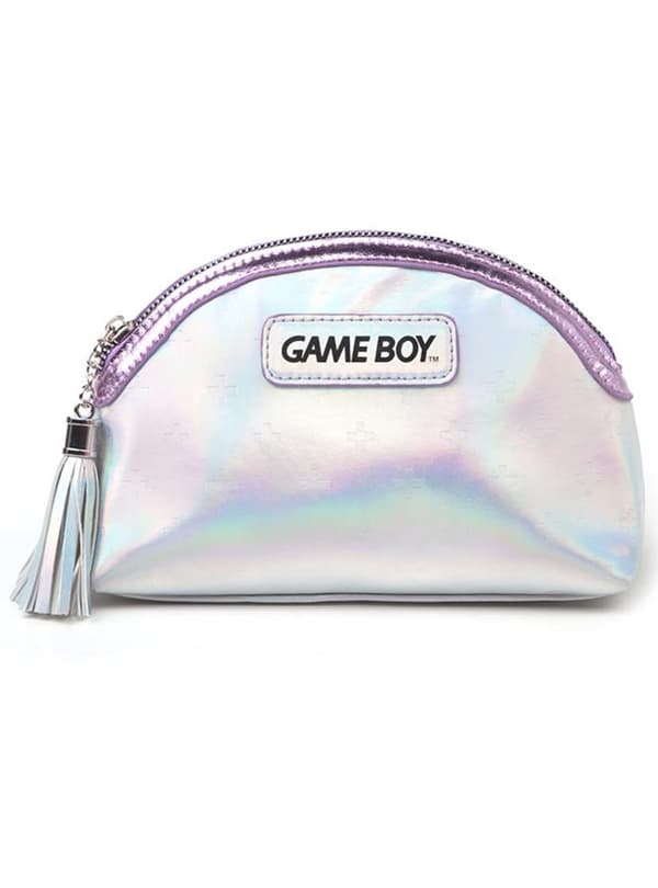 Game Boy-meikkilaukku naisille (hopea)