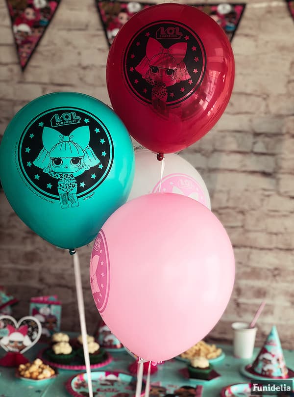 8 LOL Surprise latexballoner (47cm) - LOL Friends