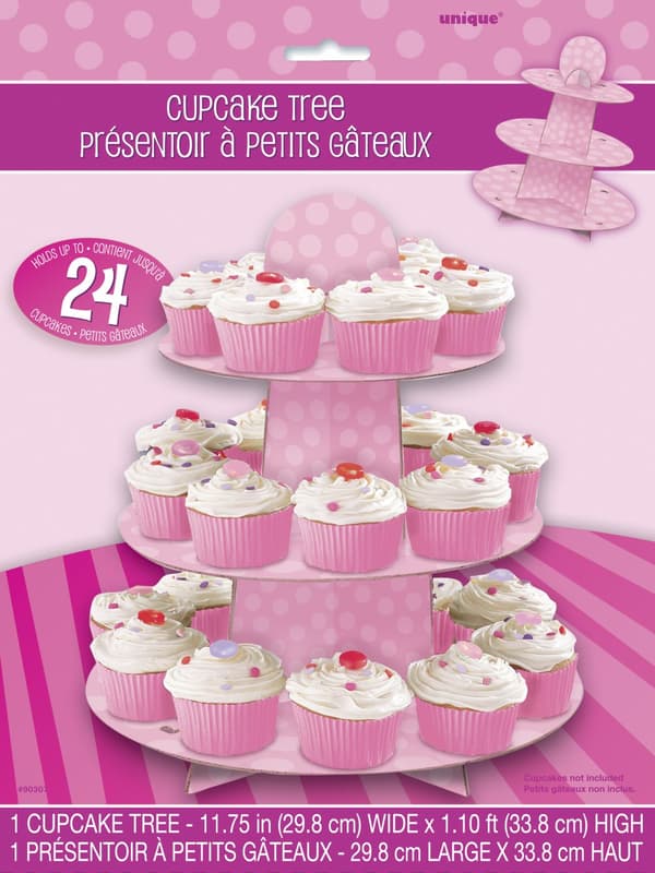 Stor pink muffin base