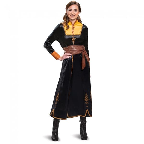 Deluxe Anna Kostyme til Dame - frosset