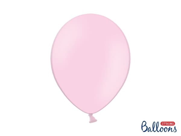 10 ekstra stærke balloner i pastelrosa (30 cm)