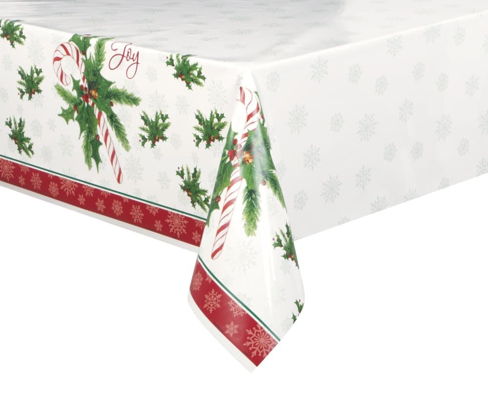 Duk rektangulär julkaramell - Candy Cane Christmas