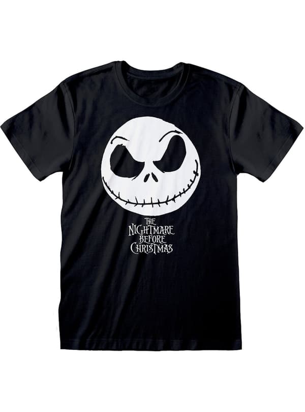 T-shirt af Jack Nightmare before Christmas i sort til mænd