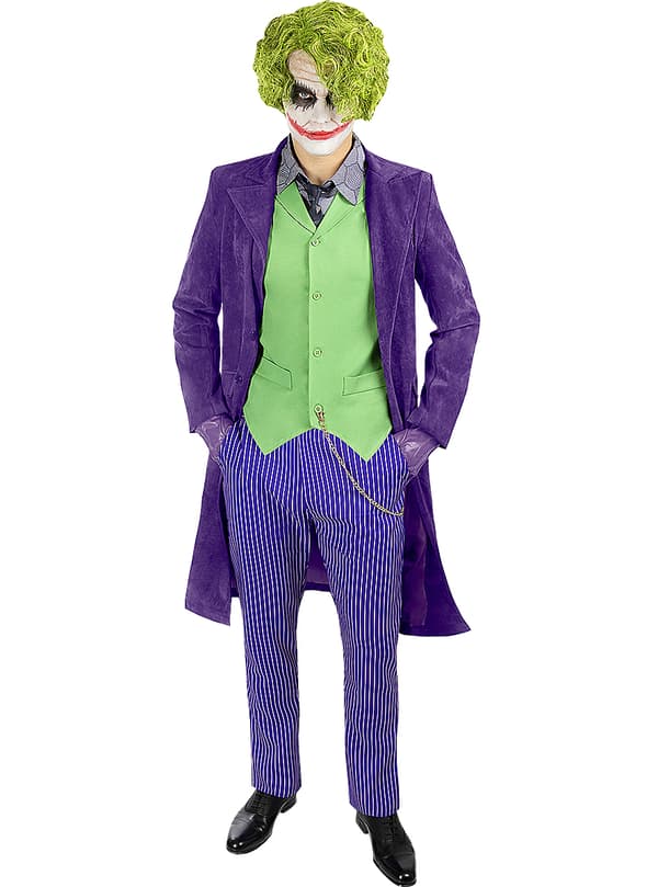 The Dark Knight Joker Maskeraddräkt för vuxen - Diamond Edition