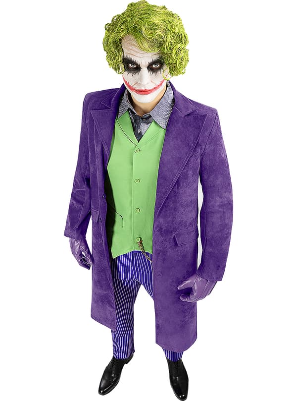 The Dark Knight Joker Maskeraddräkt för vuxen - Diamond Edition