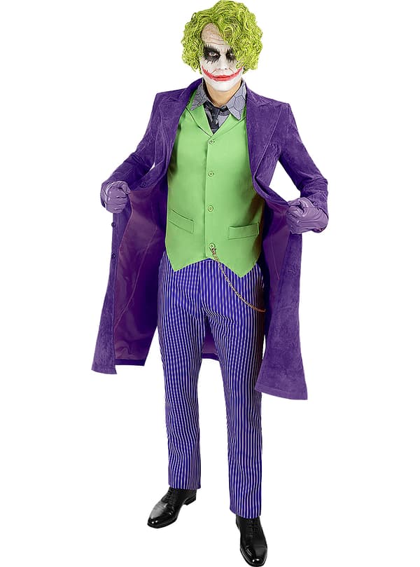 The Dark Knight Joker Maskeraddräkt för vuxen - Diamond Edition