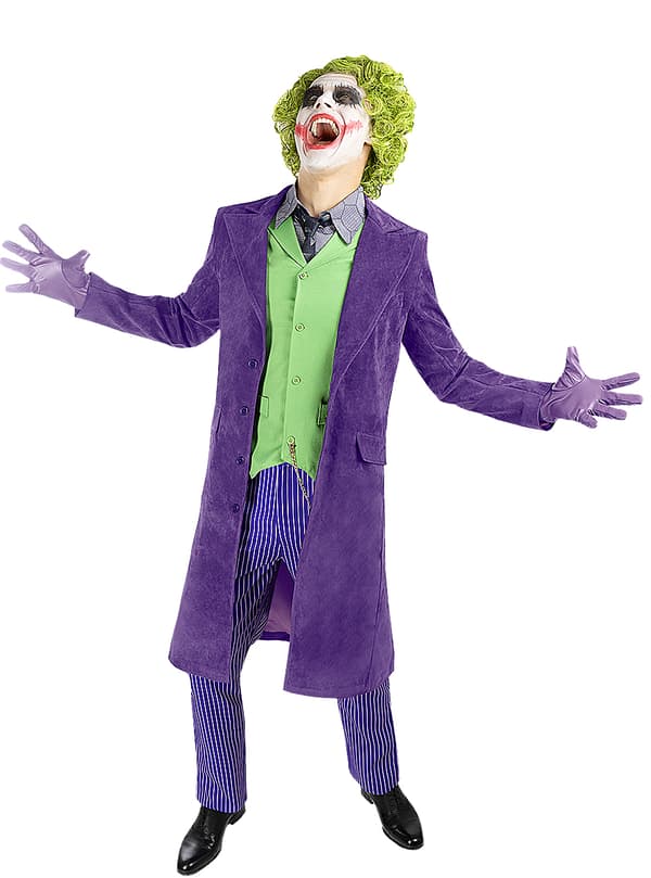 The Dark Knight Joker Maskeraddräkt för vuxen - Diamond Edition