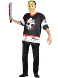 Miniatyrbild 1 av 11: Jason Fredagen den 13e Maskeraddräkt hockey