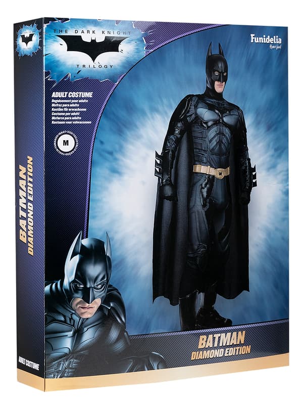 The Dark Knight Batman Kostyme - Diamond Edition