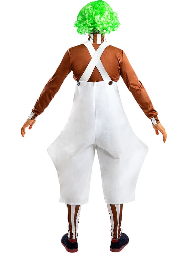 Oompa Loompa Maskeraddräkt - Charlie och Chokladfabriken