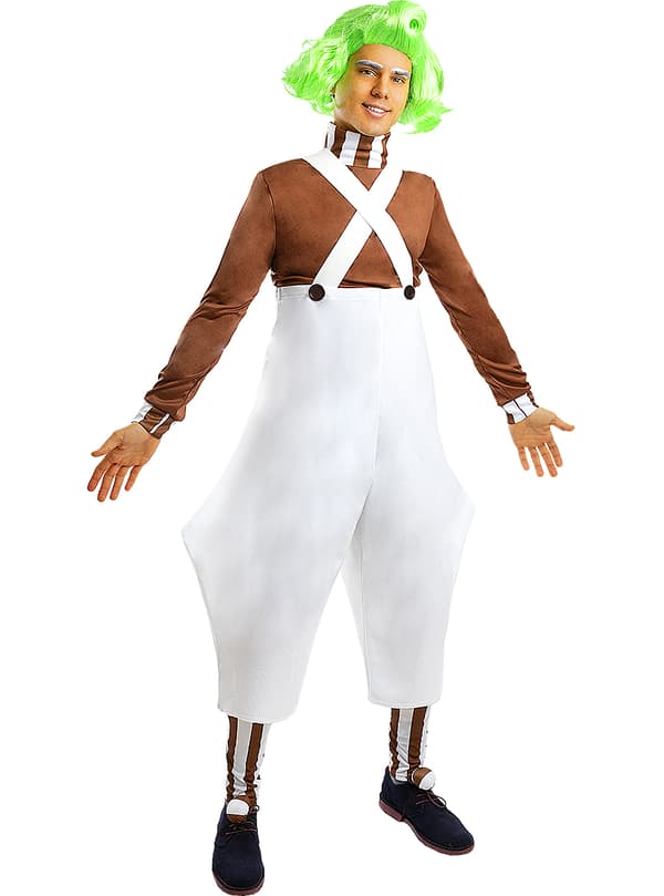 Oompa Loompa Maskeraddräkt - Charlie och Chokladfabriken