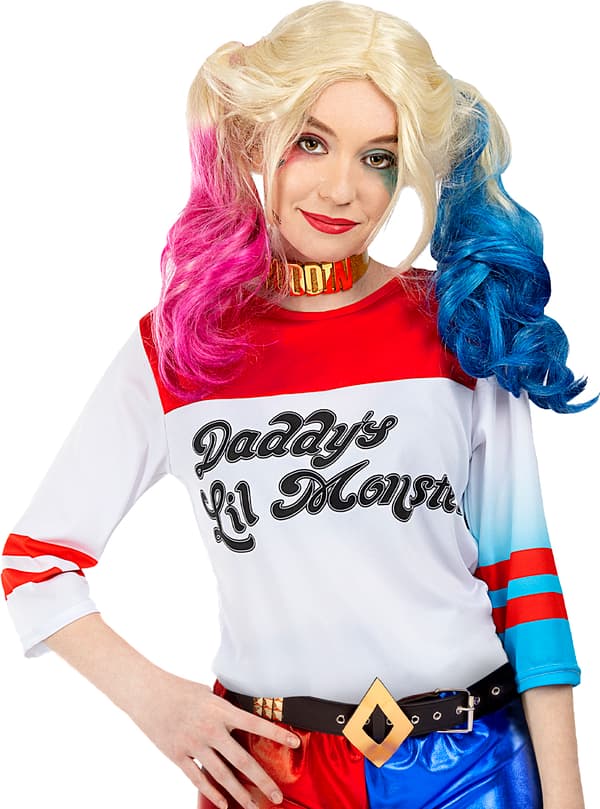 Funidelia | Harley Quinn Asusetti - Suicide Squad VIRALLINEN naisille koko XS ▶ Supersankarit, DC Comics, Suicide Squad, Pahikset
