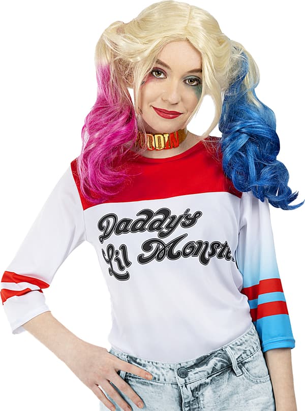 Funidelia | Harley Quinn Asusetti - Suicide Squad VIRALLINEN naisille koko XS ▶ Supersankarit, DC Comics, Suicide Squad, Pahikset