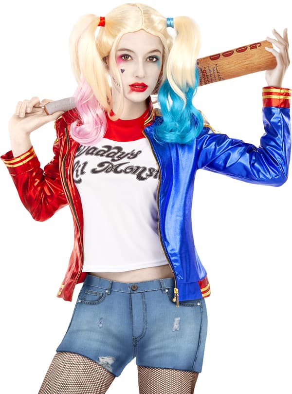Funidelia | Harley Quinn Asusetti - Suicide Squad VIRALLINEN naisille koko XS ▶ Supersankarit, DC Comics, Suicide Squad, Pahikset