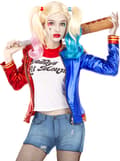 Miniatyrbillede 1 af 11: Funidelia | Harley Quinn Kostumesæt - Suicide Squad OFFICIELLE til kvinder størrelse XS ▶ Superhelte, DC Comics, Suicide Squad, Skurke
