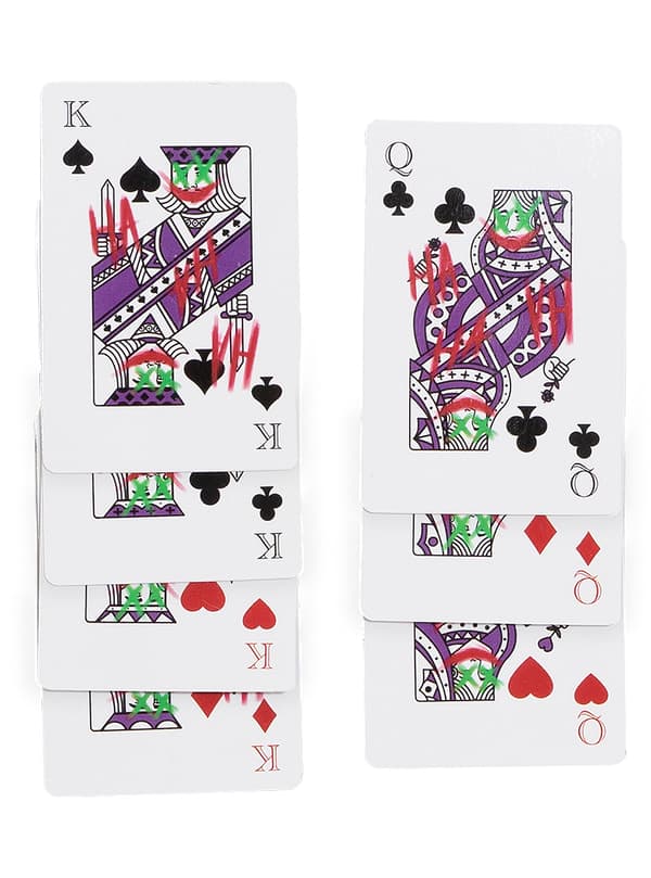Funidelia | Kortlek Joker - Batman OFFICIELLA för dam och herr ▶ Superhjältar, DC Comics, Skurkar, accessoarer för maskeraddräkter