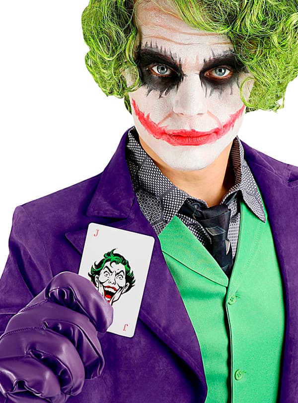 Funidelia | Kortlek Joker - Batman OFFICIELLA för dam och herr ▶ Superhjältar, DC Comics, Skurkar, accessoarer för maskeraddräkter
