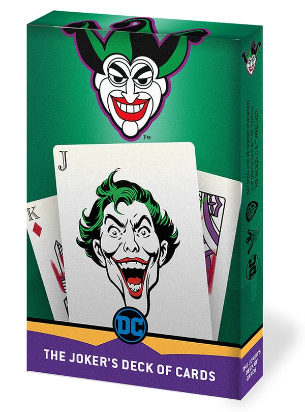 Funidelia | Kortlek Joker - Batman OFFICIELLA för dam och herr ▶ Superhjältar, DC Comics, Skurkar, accessoarer för maskeraddräkter