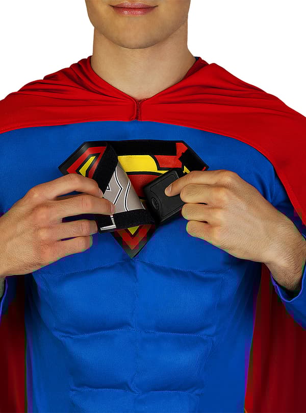 Superman Lights On! Maskeraddräkt för honom