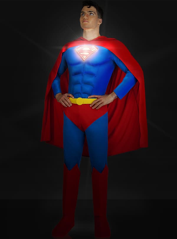 Superman Lights On! Drakt